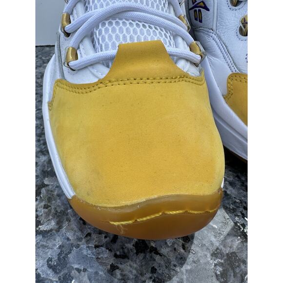 Reebok IVERSON QUESTION YELLOW TOE LAKERS KOBE BRYANT SIZE US 13 - Picture 5 of 13